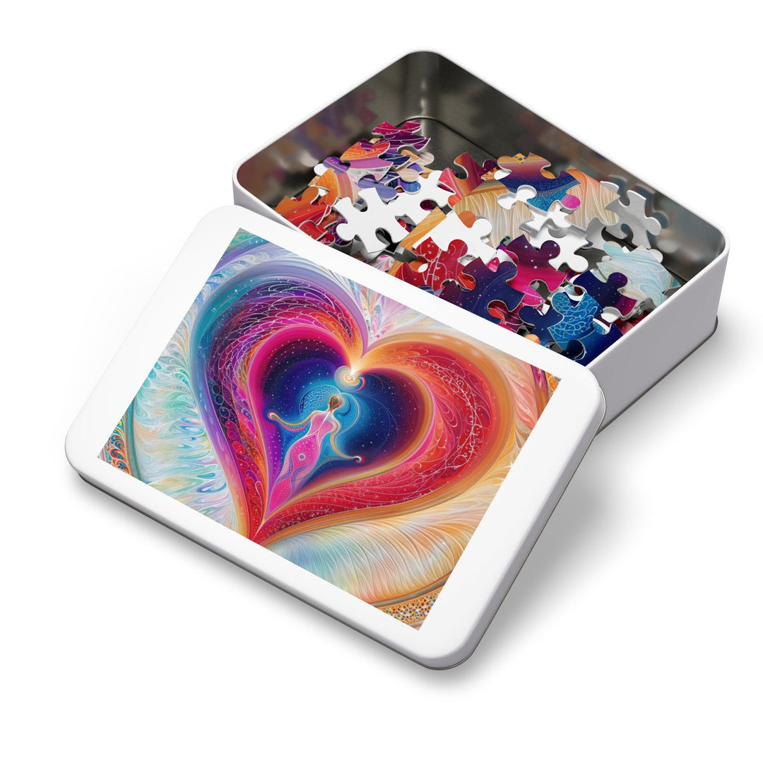 Cosmic Heart Embrace - Jigsaw Puzzle (100, 252, 500, 1000 pieces) - Puzzle - g(0D·IO) - 29.25" × 19.75" (1000 pcs) - -