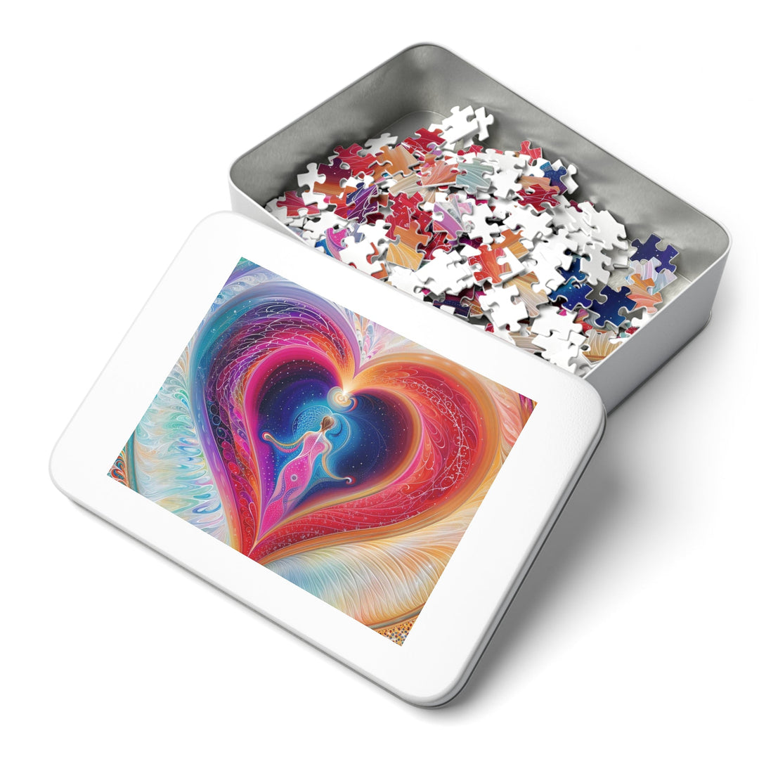 Cosmic Heart Embrace - Jigsaw Puzzle (100, 252, 500, 1000 pieces) - Puzzle - g(0D·IO) - 29.25" × 19.75" (1000 pcs) - -