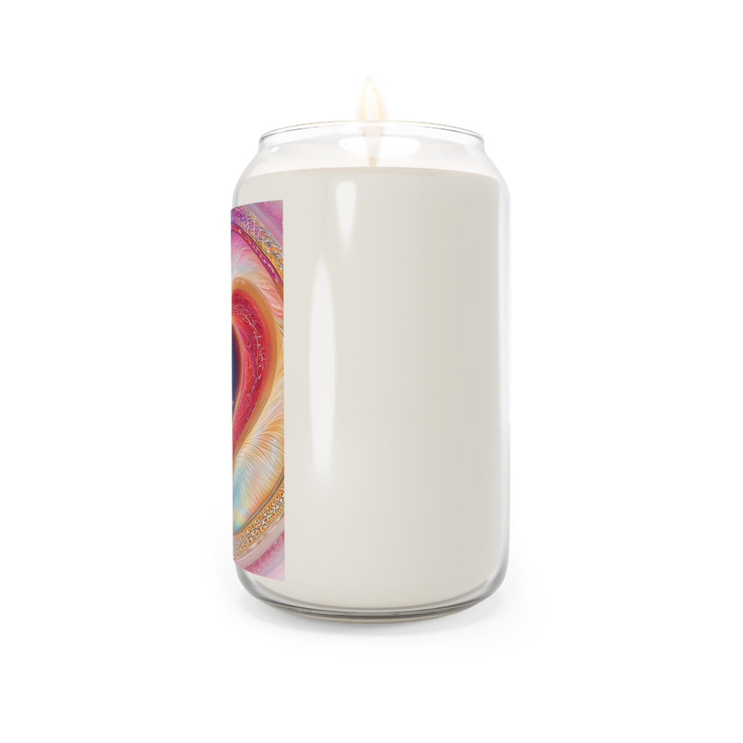 Cosmic Heart Embrace - Scented Candle - Home Decor - g(0D·IO) - Vanilla Bean - 13.75oz -