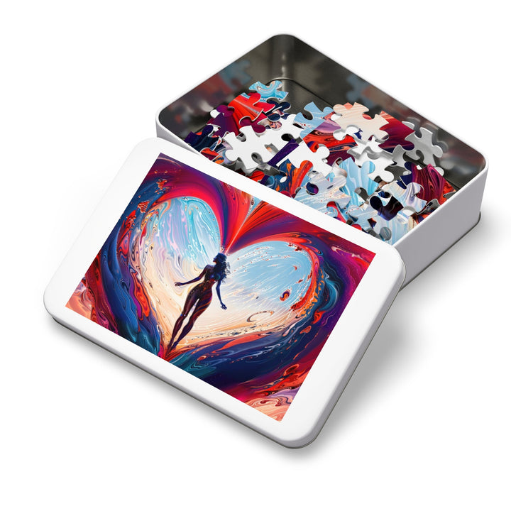 Cosmic Heart Emergence - Jigsaw Puzzle (100, 252, 500, 1000 pieces) - Puzzle - g(0D·IO) - 29.25" × 19.75" (1000 pcs) - -