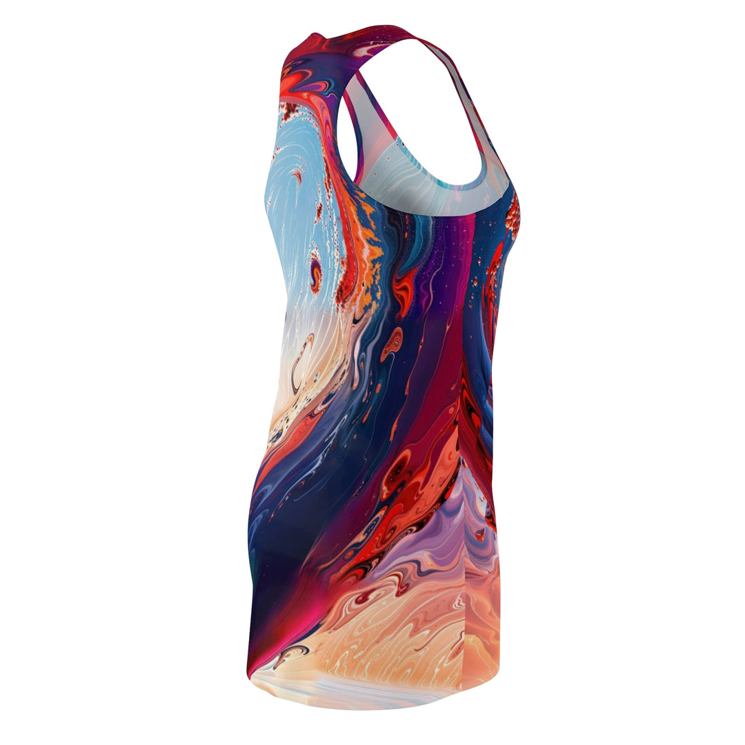 Cosmic Heart Emergence - Racerback Dress - All Over Prints - g(0D·IO) - XS - -