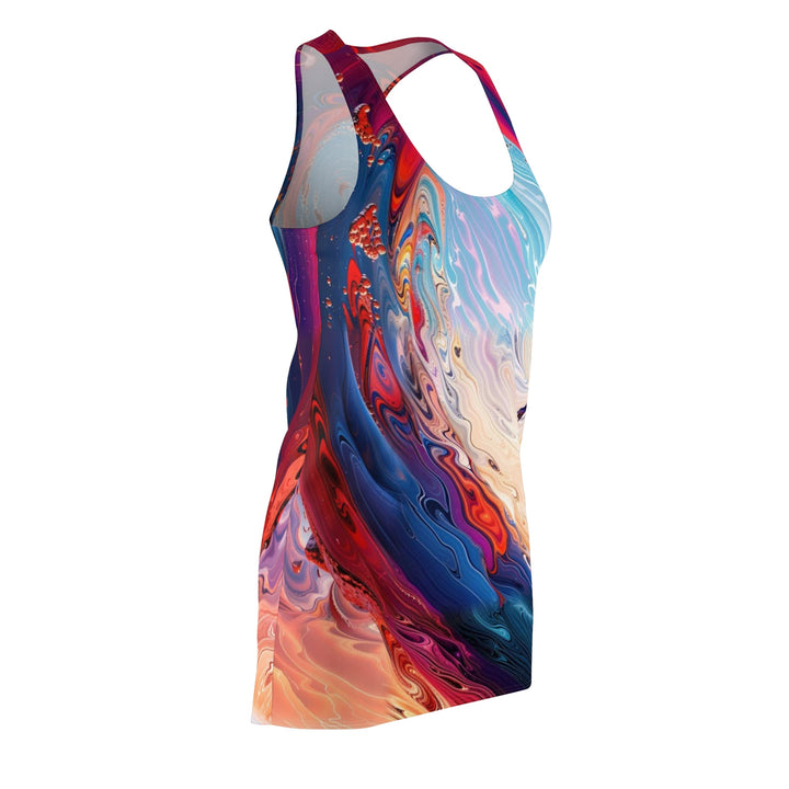 Cosmic Heart Emergence - Racerback Dress - All Over Prints - g(0D·IO) - XS - -