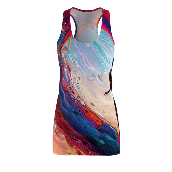 Cosmic Heart Emergence - Racerback Dress - All Over Prints - g(0D·IO) - XS - -