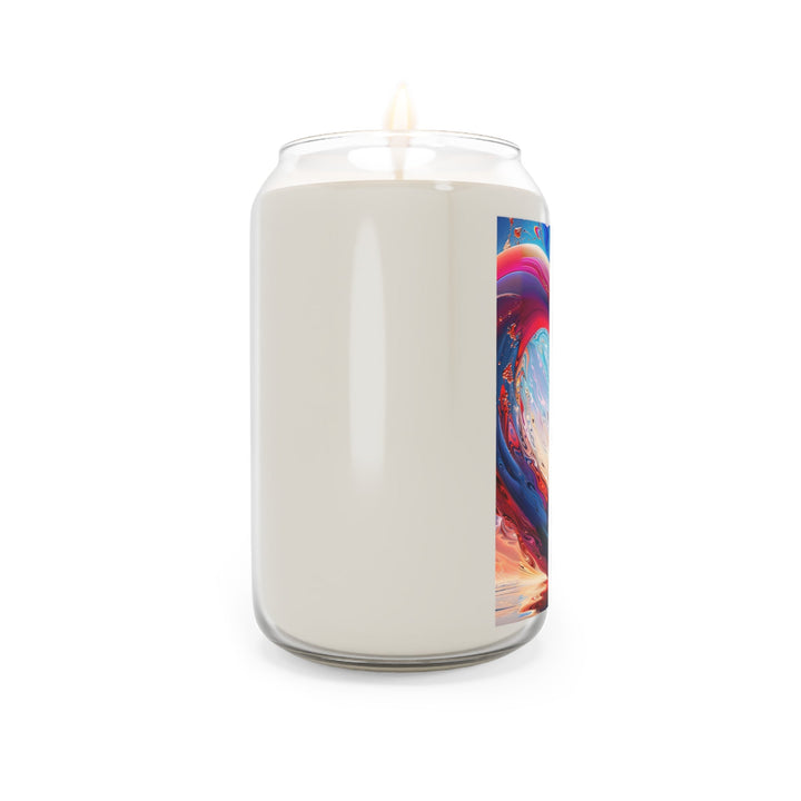 Cosmic Heart Emergence - Scented Candle - Home Decor - g(0D·IO) - Vanilla Bean - 13.75oz -