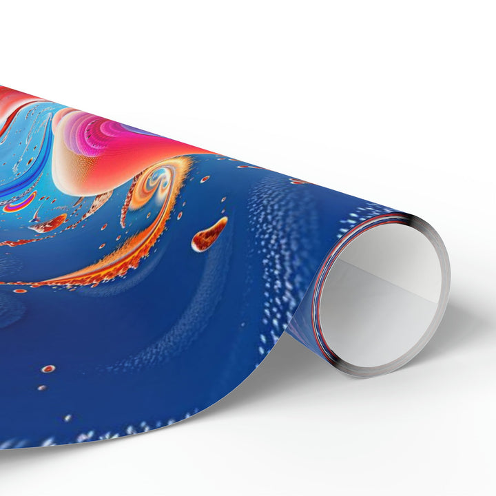 Cosmic Heart Emergence - Wrapping Paper - Home Decor - g(0D·IO) - 30'' x 72'' - Matte -