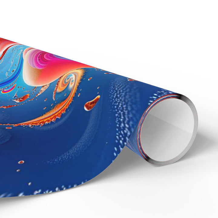Cosmic Heart Emergence - Wrapping Paper - Home Decor - g(0D·IO) - 30'' x 72'' - Matte -
