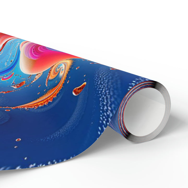 Cosmic Heart Emergence - Wrapping Paper - Home Decor - g(0D·IO) - 30'' x 72'' - Matte -