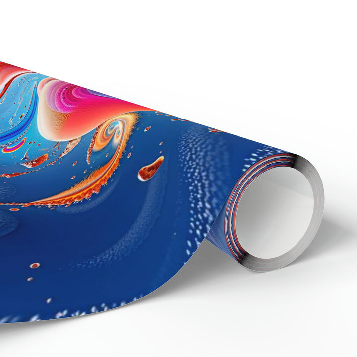 Cosmic Heart Emergence - Wrapping Paper - Home Decor - g(0D·IO) - 30'' x 72'' - Matte -