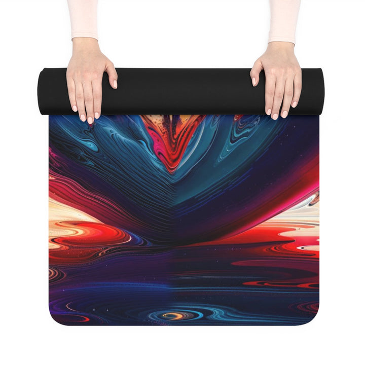 Cosmic Heart Emergence - Yoga Mat - Home Decor - g(0D·IO) - 24” x 68” - -