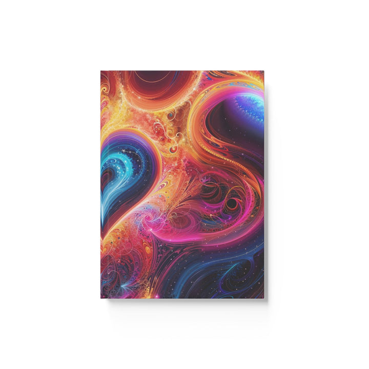 Cosmic Heart Nebula - Hard Backed Journal - Paper products - g(0D·IO) - Ruled line - A5 - White