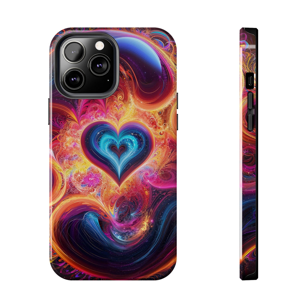 Cosmic Heart Nebula - Tough Phone Case - Phone Case - g(0D·IO) - iPhone 13 Pro Max - -