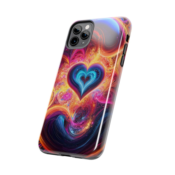 Cosmic Heart Nebula - Tough Phone Case - Phone Case - g(0D·IO) - iPhone 13 Mini - -