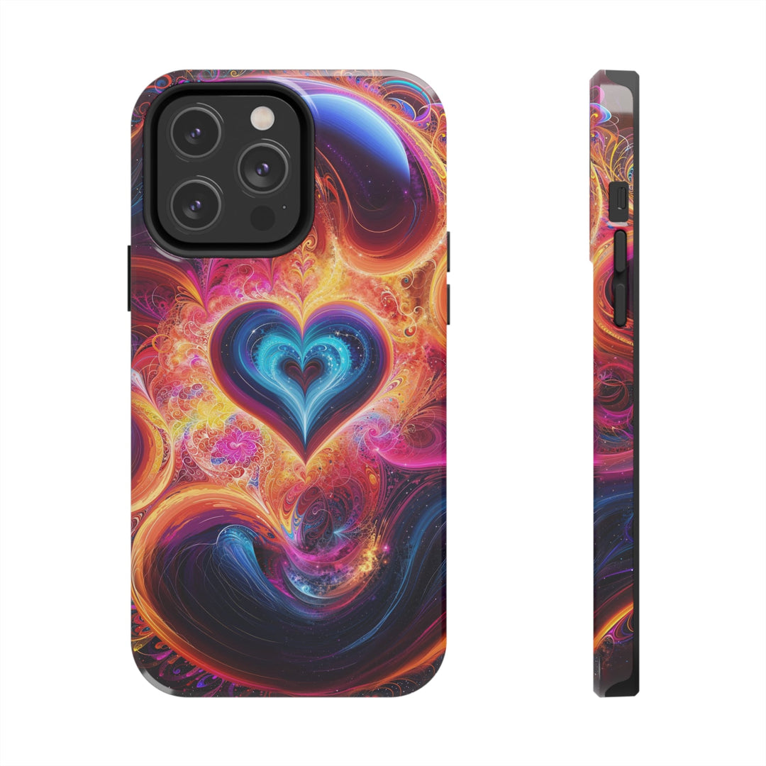 Cosmic Heart Nebula - Tough Phone Case - Phone Case - g(0D·IO) - iPhone 14 Pro Max - -