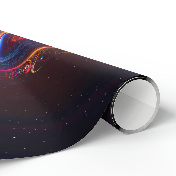 Cosmic Heart Nebula - Wrapping Paper - Home Decor - g(0D·IO) - 30'' x 72'' - Matte -