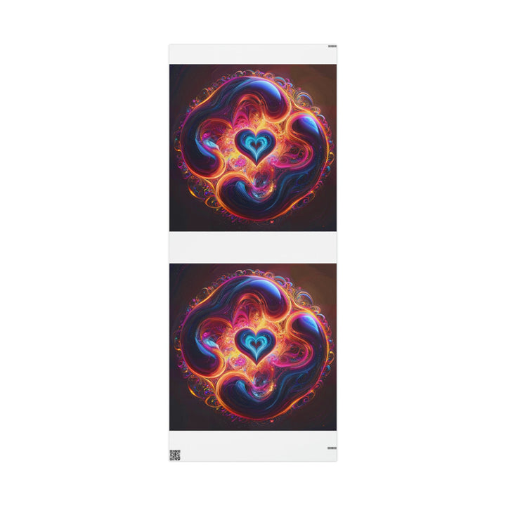 Cosmic Heart Nebula - Wrapping Paper - Home Decor - g(0D·IO) - 30'' x 72'' - Matte -