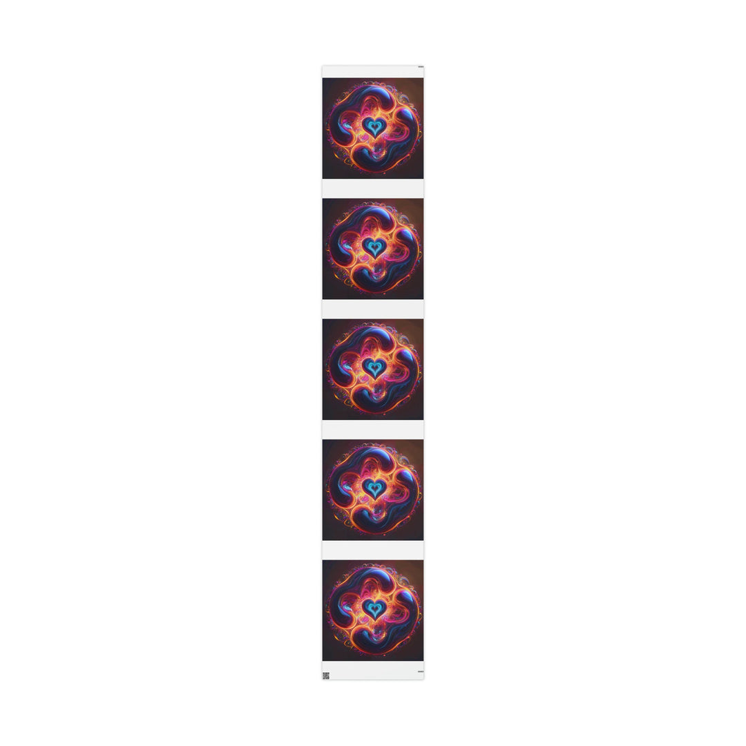 Cosmic Heart Nebula - Wrapping Paper - Home Decor - g(0D·IO) - 30" x 180" - Matte -