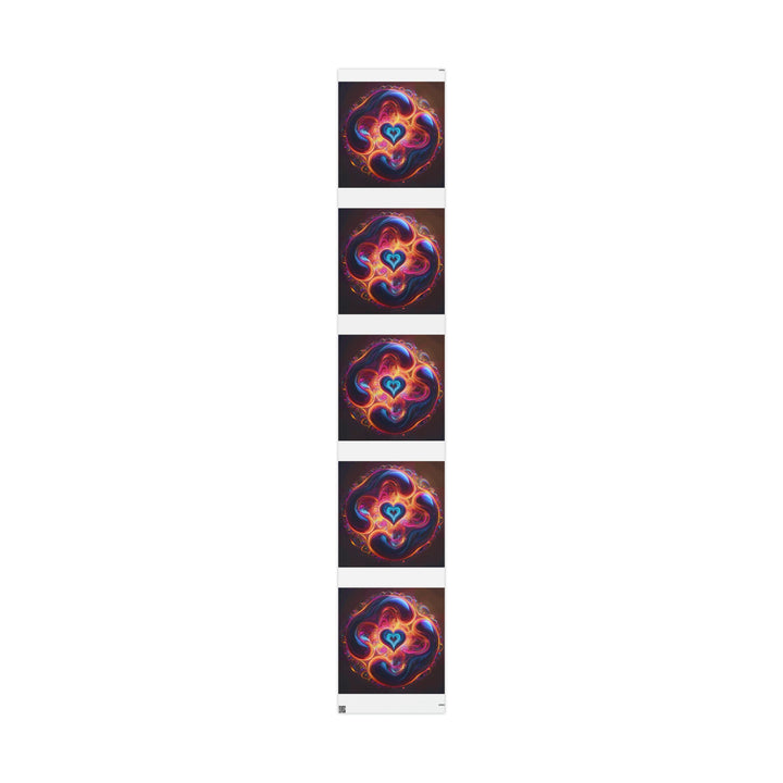 Cosmic Heart Nebula - Wrapping Paper - Home Decor - g(0D·IO) - 30" x 180" - Matte -