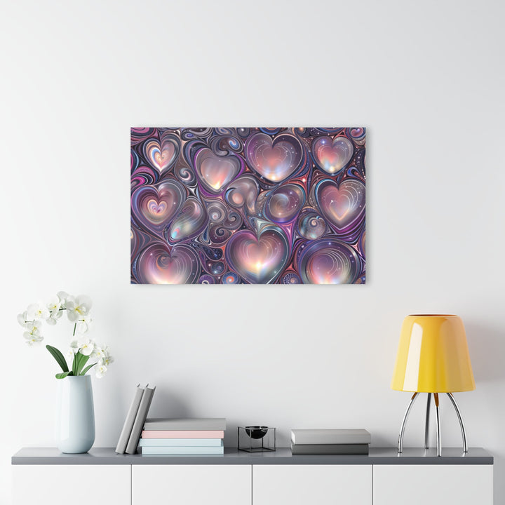 Cosmic Heart Tapestry - Acrylic Prints (French Cleat Hanging) - Home Decor - g(0D·IO) - 24" x 36" (Vertical) - 0.25'' -