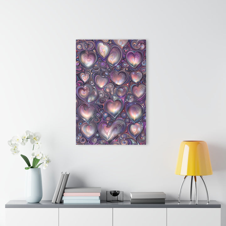 Cosmic Heart Tapestry - Acrylic Prints (French Cleat Hanging) - Home Decor - g(0D·IO) - 24" x 36" (Vertical) - 0.25'' -