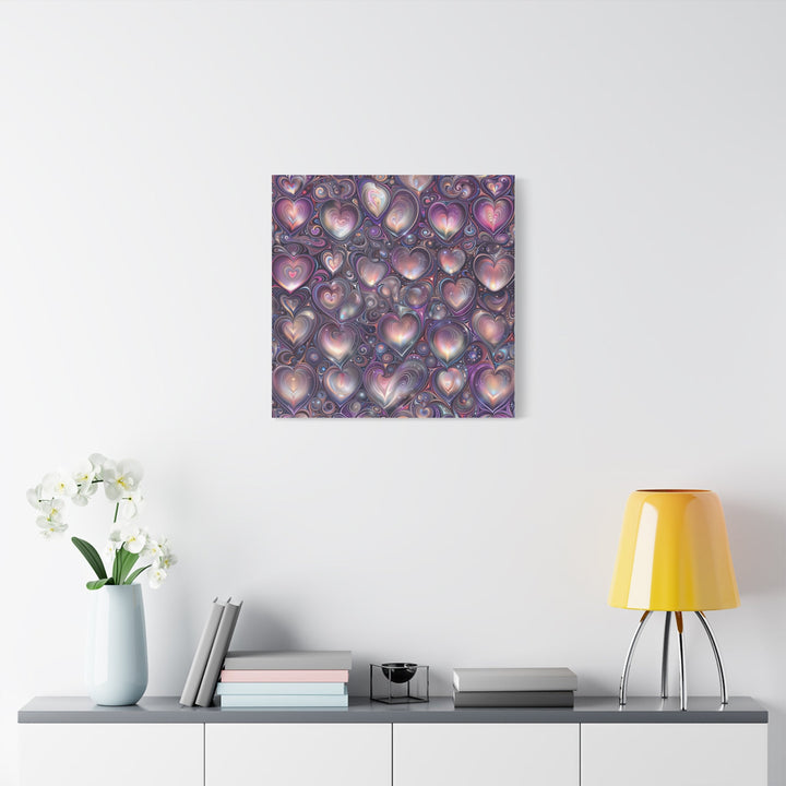 Cosmic Heart Tapestry - Matte Canvas Print 1.25" - Canvas - g(0D·IO) - 36" x 36" - 1.25" -