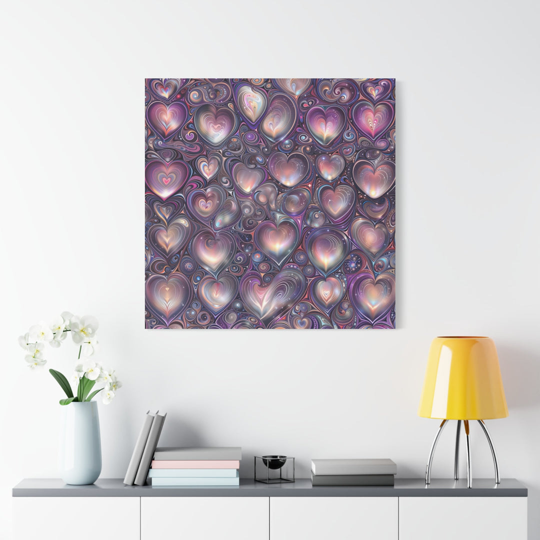 Cosmic Heart Tapestry - Matte Canvas Print 1.25" - Canvas - g(0D·IO) - 36" x 36" - 1.25" -