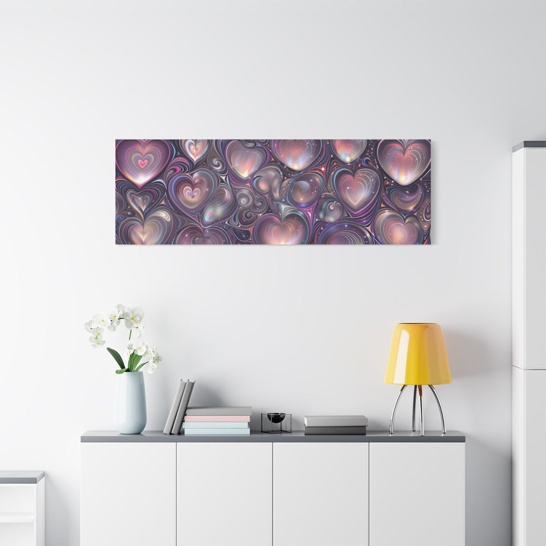 Cosmic Heart Tapestry - Matte Canvas Print 1.25" - Canvas - g(0D·IO) - 36" x 36" - 1.25" -