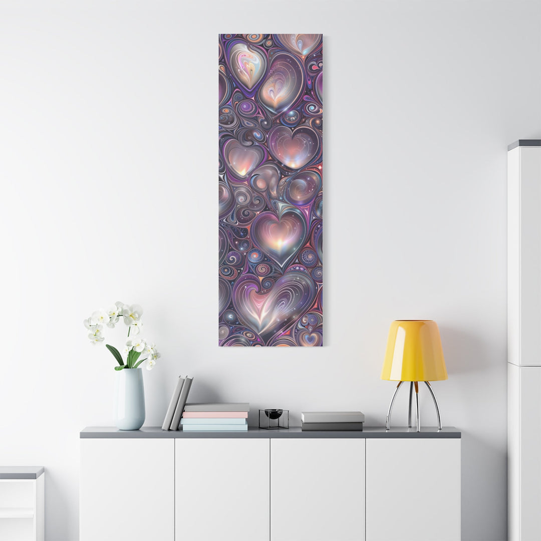 Cosmic Heart Tapestry - Matte Canvas Print 1.25" - Canvas - g(0D·IO) - 36" x 36" - 1.25" -