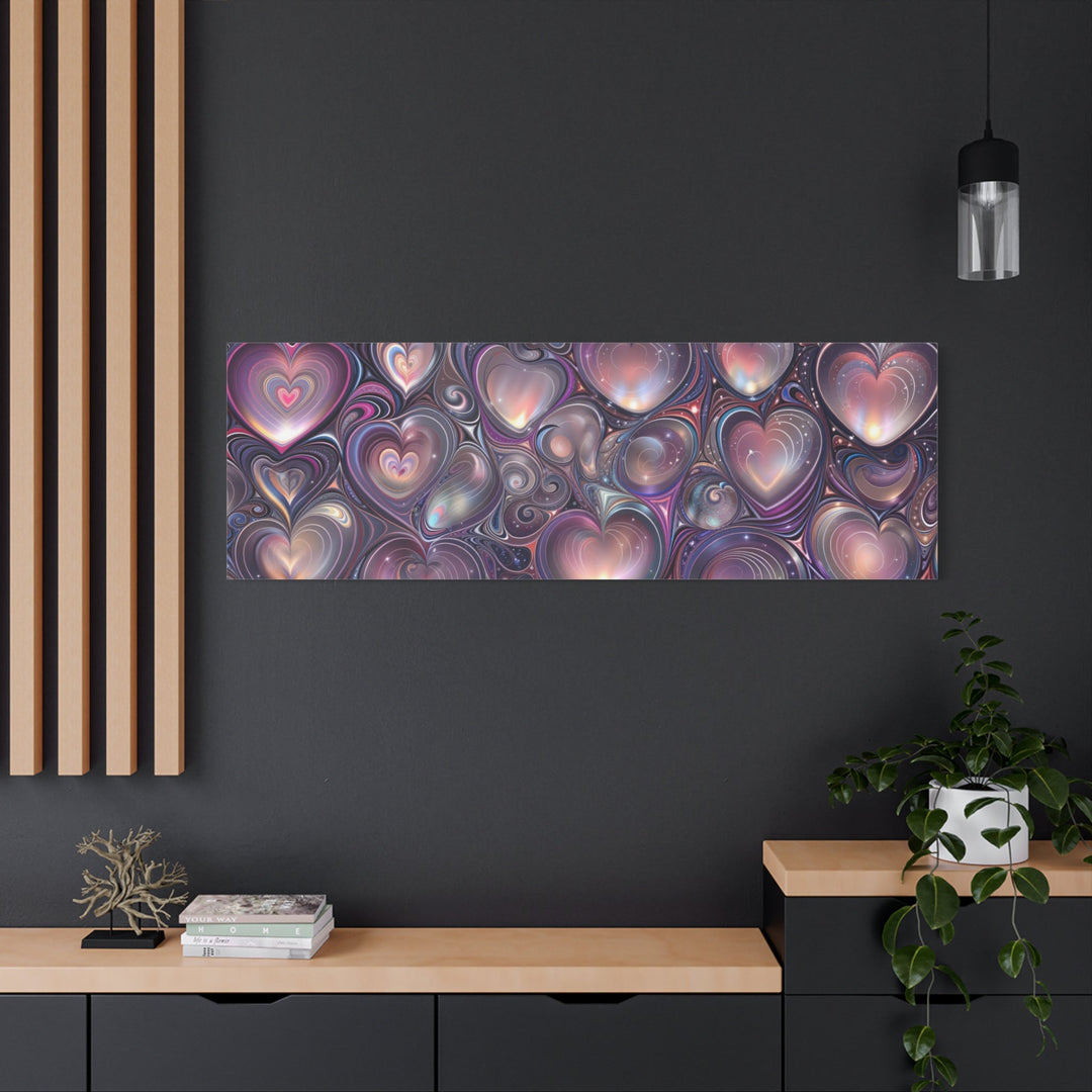 Cosmic Heart Tapestry - Matte Canvas Print 1.25" - Canvas - g(0D·IO) - 36" x 36" - 1.25" -