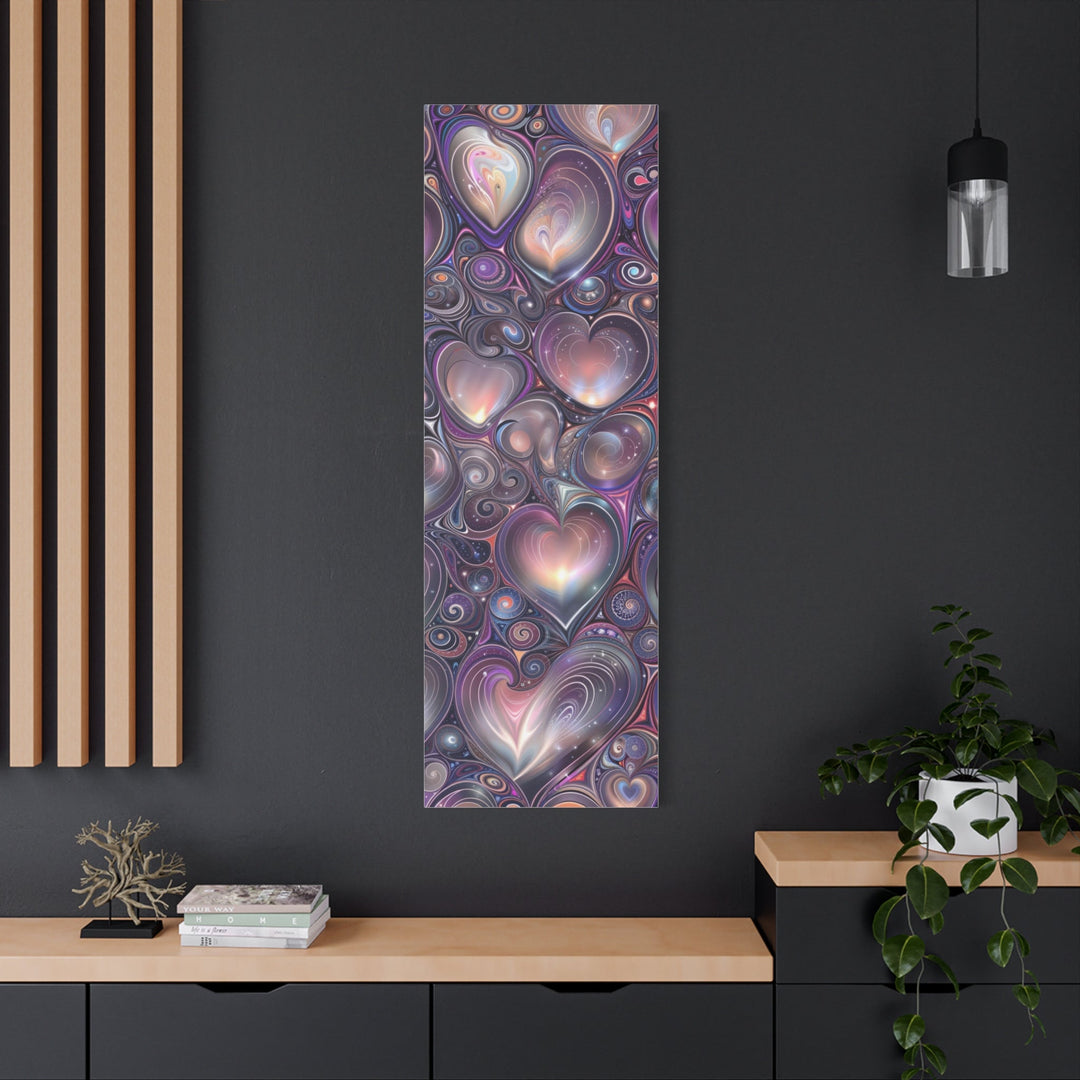 Cosmic Heart Tapestry - Matte Canvas Print 1.25" - Canvas - g(0D·IO) - 36" x 36" - 1.25" -