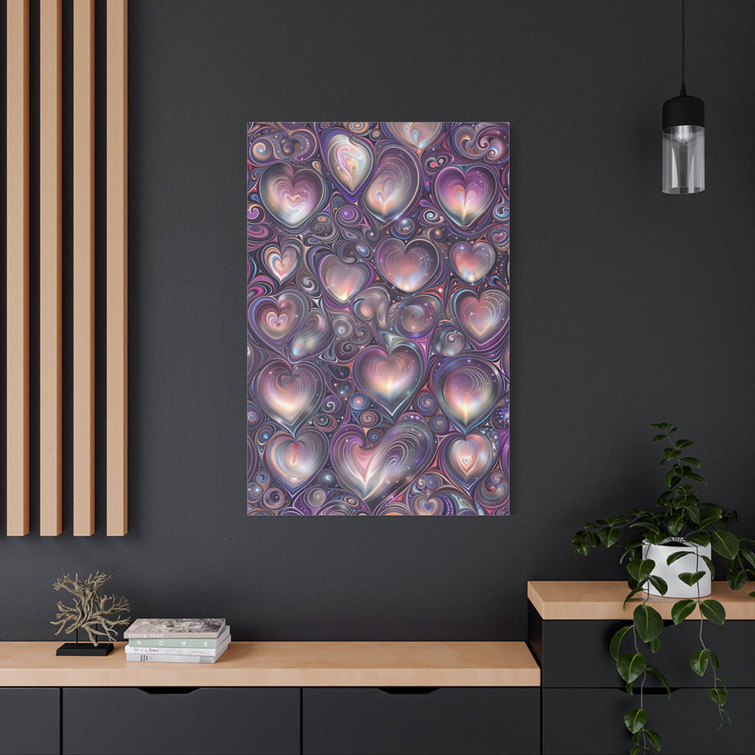 Cosmic Heart Tapestry - Matte Canvas Print 1.25" - Canvas - g(0D·IO) - 36" x 36" - 1.25" -