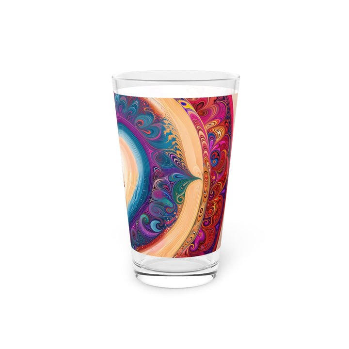 Cosmic Heart Vortex - Pint Glass - Mug - g(0D·IO) - 16oz - -