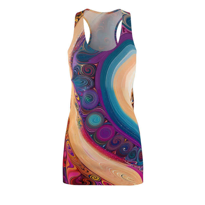 Cosmic Heart Vortex - Racerback Dress - All Over Prints - g(0D·IO) - XS - -