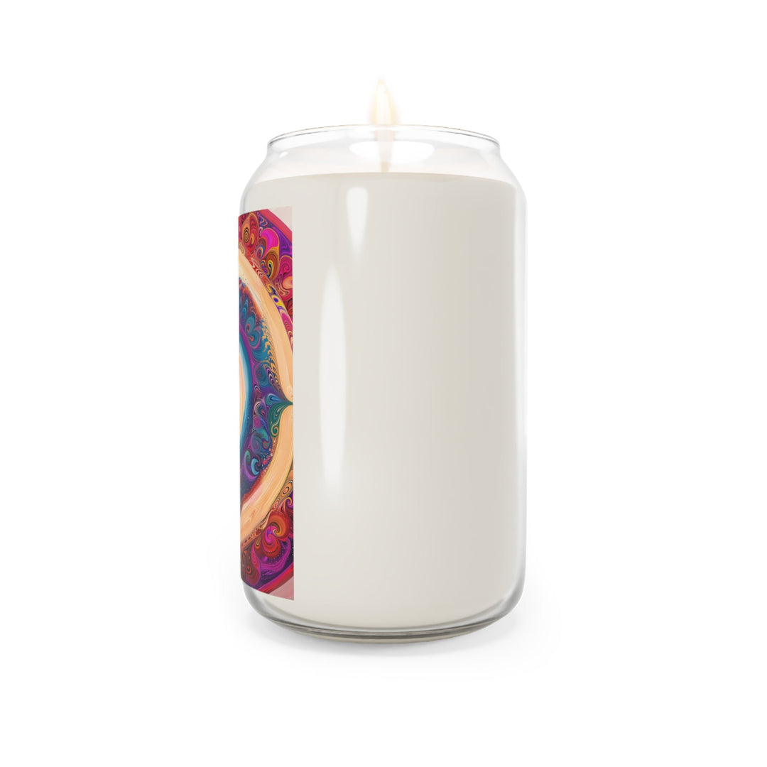 Cosmic Heart Vortex - Scented Candle - Home Decor - g(0D·IO) - Vanilla Bean - 13.75oz -