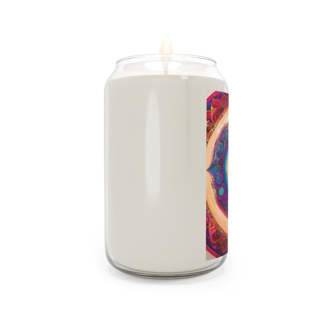 Cosmic Heart Vortex - Scented Candle - Home Decor - g(0D·IO) - Vanilla Bean - 13.75oz -