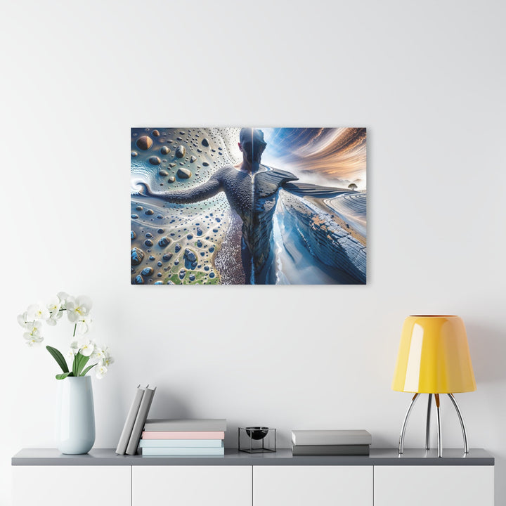 Cosmic Human Duality - Acrylic Prints (French Cleat Hanging) - Home Decor - g(0D·IO) - 24" x 36" (Vertical) - 0.25'' -