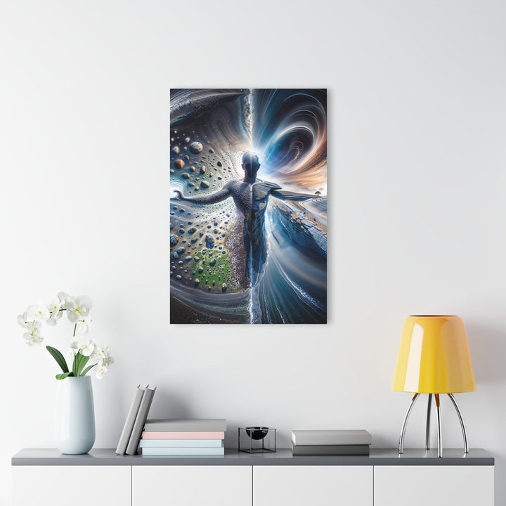 Cosmic Human Duality - Acrylic Prints (French Cleat Hanging) - Home Decor - g(0D·IO) - 24" x 36" (Vertical) - 0.25'' -