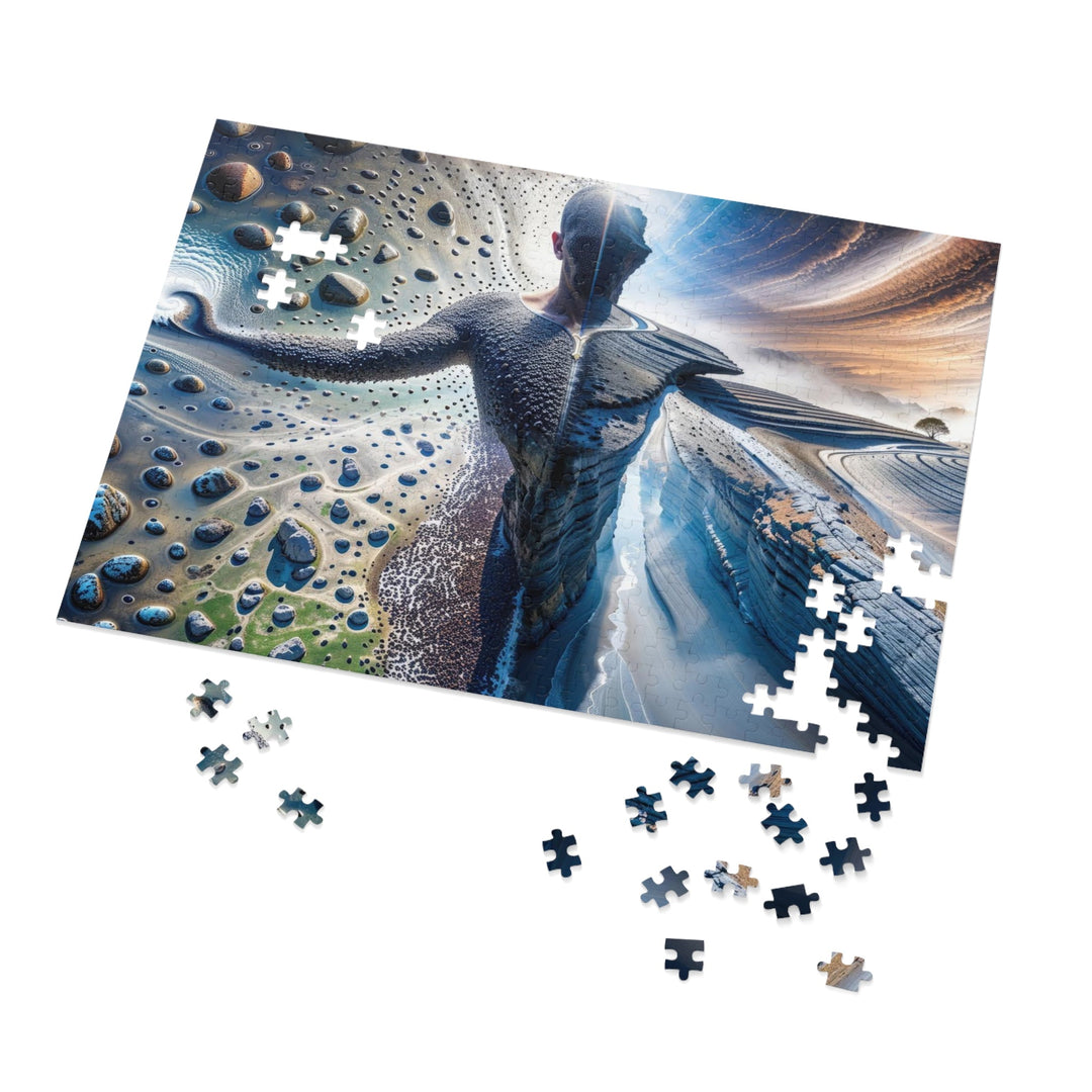 Cosmic Human Duality - Jigsaw Puzzle (100, 252, 500, 1000 pieces) - Puzzle - g(0D·IO) - 29.25" × 19.75" (1000 pcs) - -