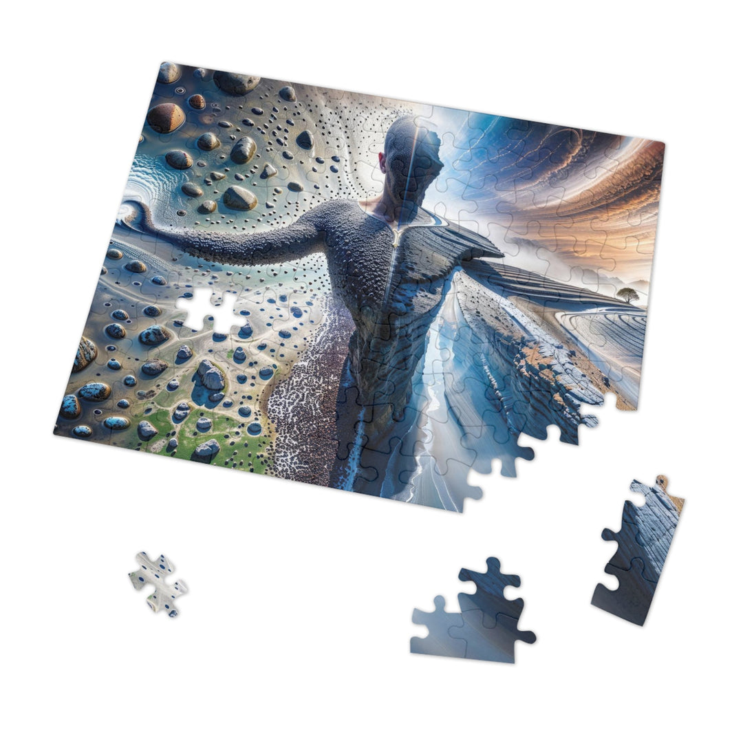 Cosmic Human Duality - Jigsaw Puzzle (100, 252, 500, 1000 pieces) - Puzzle - g(0D·IO) - 29.25" × 19.75" (1000 pcs) - -