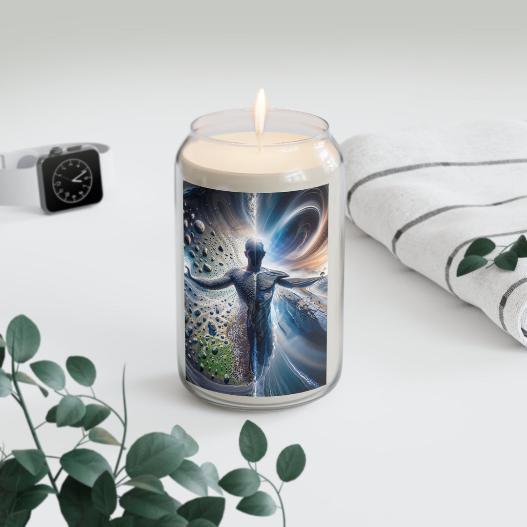 Cosmic Human Duality - Scented Candle - Home Decor - g(0D·IO) - Vanilla Bean - 13.75oz -