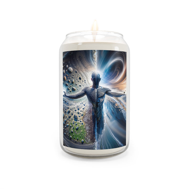 Cosmic Human Duality - Scented Candle - Home Decor - g(0D·IO) - Vanilla Bean - 13.75oz -
