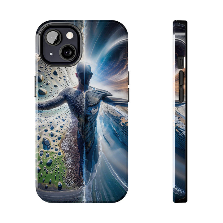 Cosmic Human Duality - Tough Phone Case - Phone Case - g(0D·IO) - iPhone 13 - -