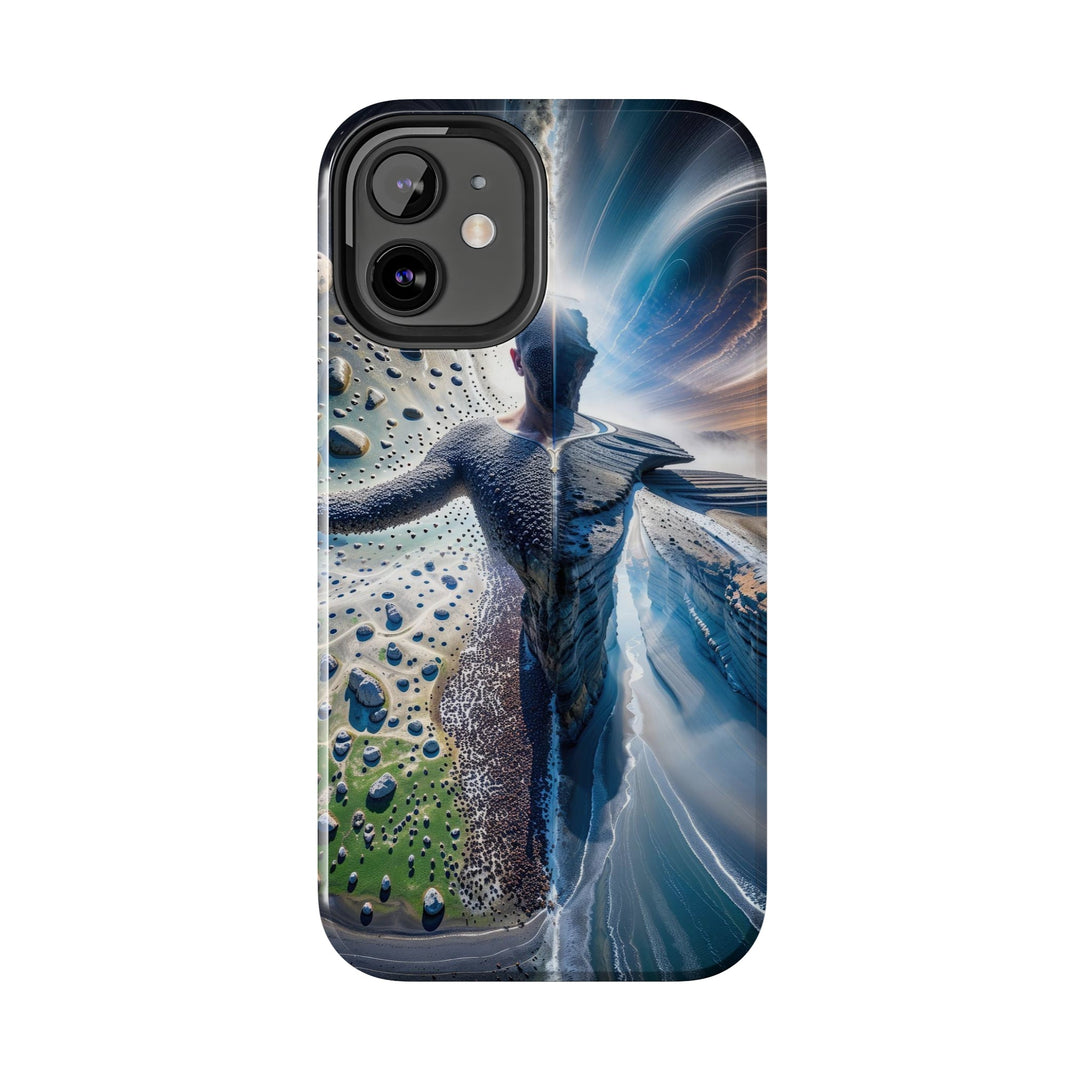 Cosmic Human Duality - Tough Phone Case - Phone Case - g(0D·IO) - iPhone 13 Mini - -