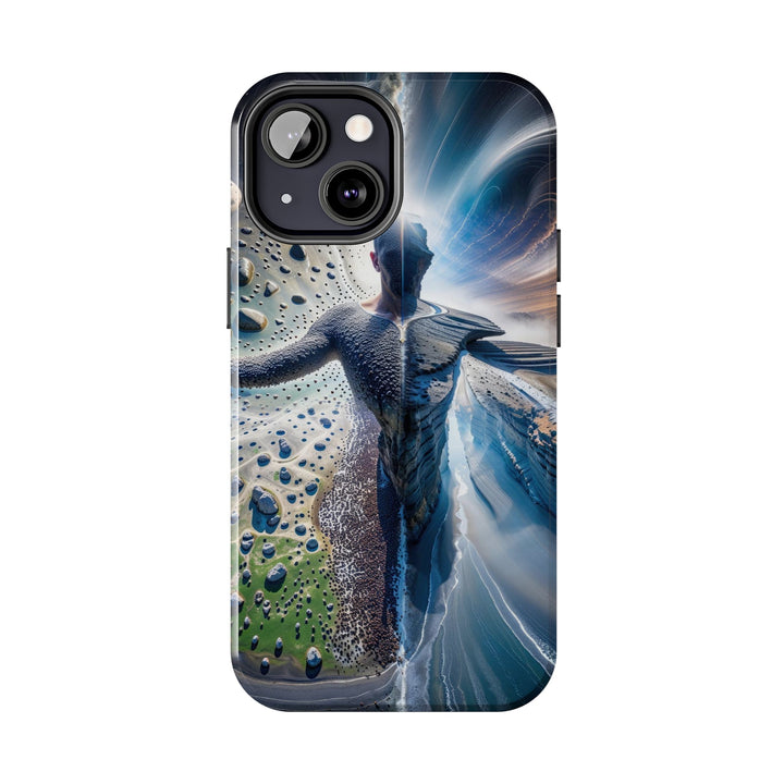 Cosmic Human Duality - Tough Phone Case - Phone Case - g(0D·IO) - iPhone 13 Mini - -