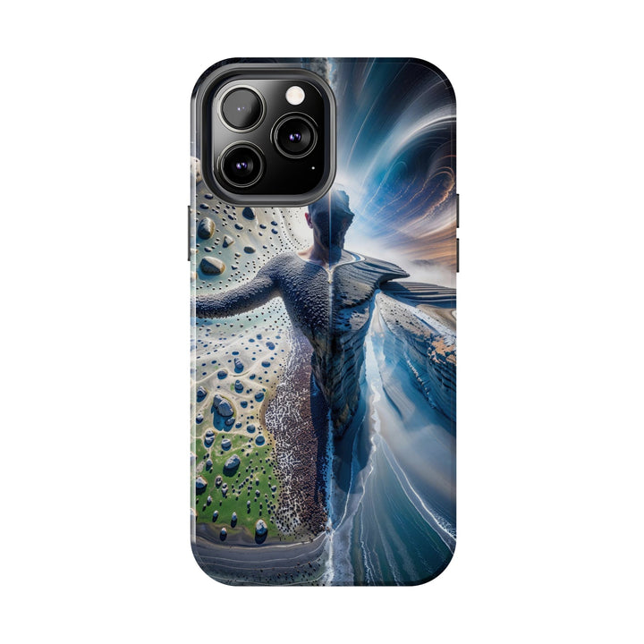 Cosmic Human Duality - Tough Phone Case - Phone Case - g(0D·IO) - iPhone 13 Mini - -