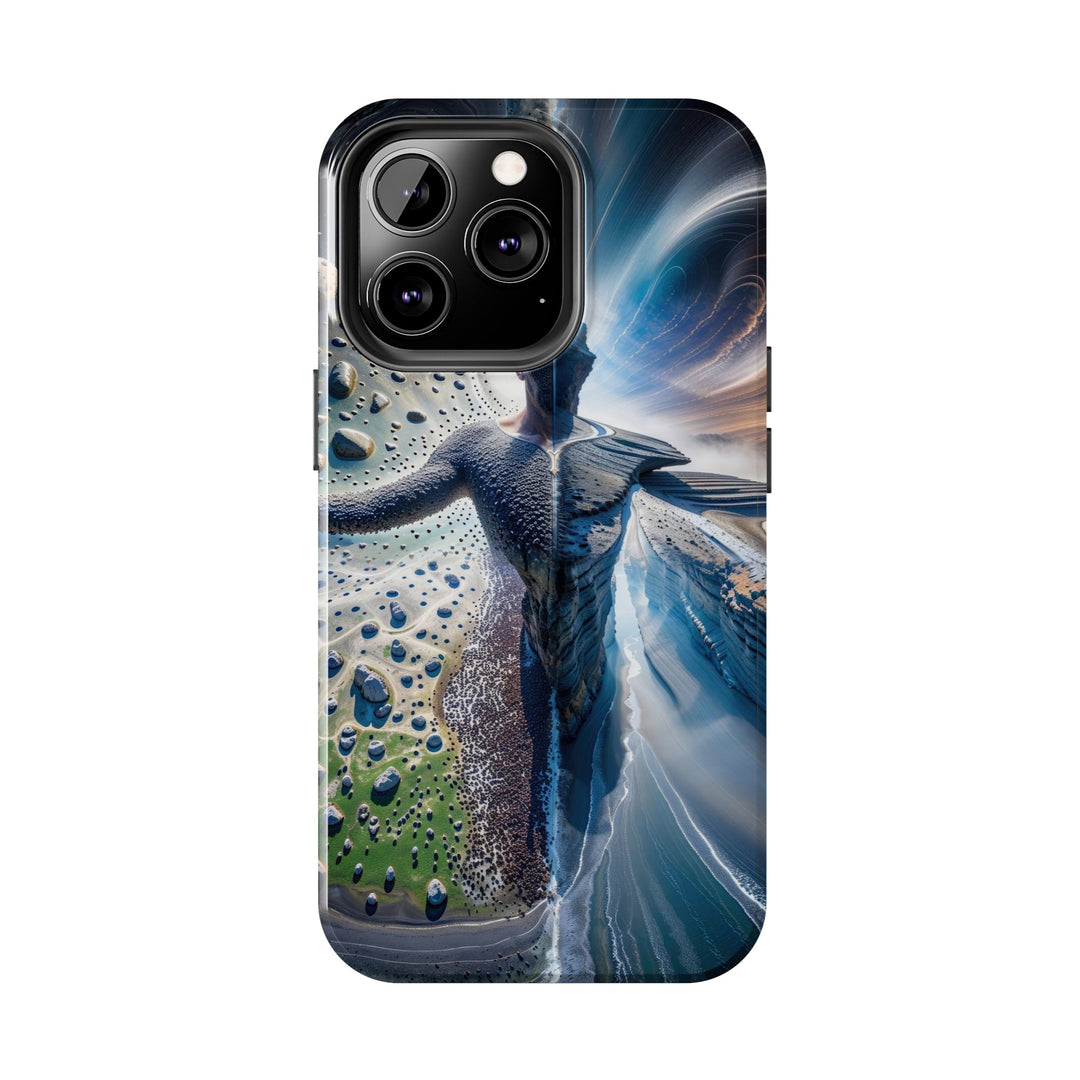 Cosmic Human Duality - Tough Phone Case - Phone Case - g(0D·IO) - iPhone 13 Mini - -