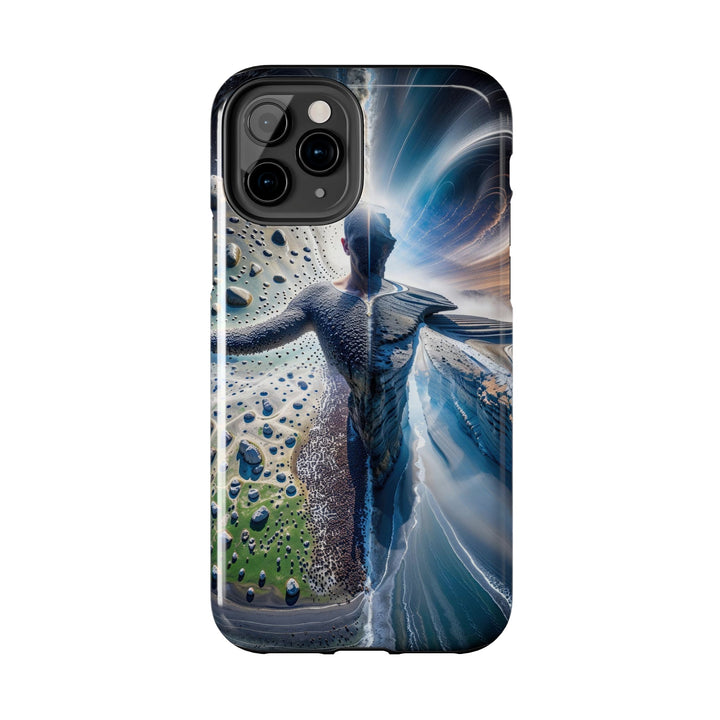 Cosmic Human Duality - Tough Phone Case - Phone Case - g(0D·IO) - iPhone 13 Mini - -