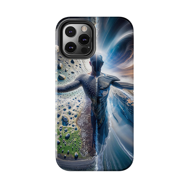 Cosmic Human Duality - Tough Phone Case - Phone Case - g(0D·IO) - iPhone 13 Mini - -