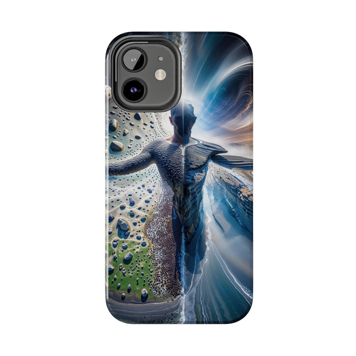 Cosmic Human Duality - Tough Phone Case - Phone Case - g(0D·IO) - iPhone 13 Mini - -