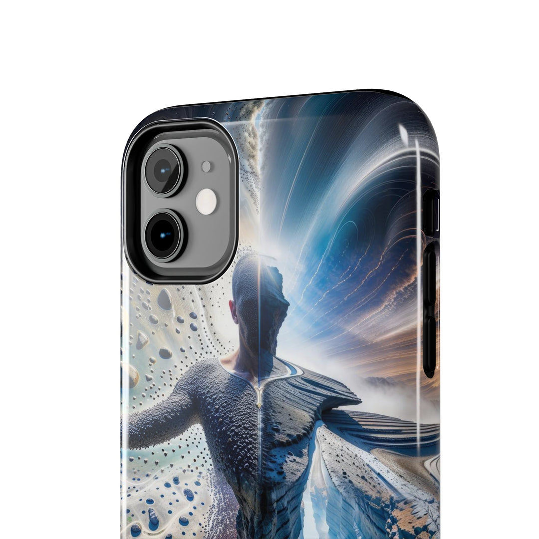 Cosmic Human Duality - Tough Phone Case - Phone Case - g(0D·IO) - iPhone 13 Mini - -