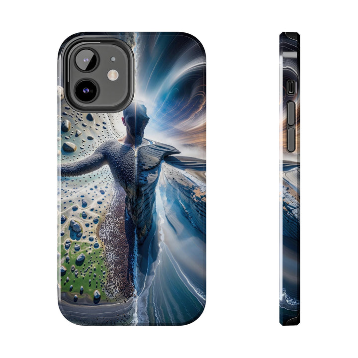 Cosmic Human Duality - Tough Phone Case - Phone Case - g(0D·IO) - iPhone 12 - -